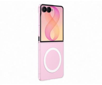 Etui / obudowa na smartfona Samsung Clear Magnet do Flip 8 przezroczysty